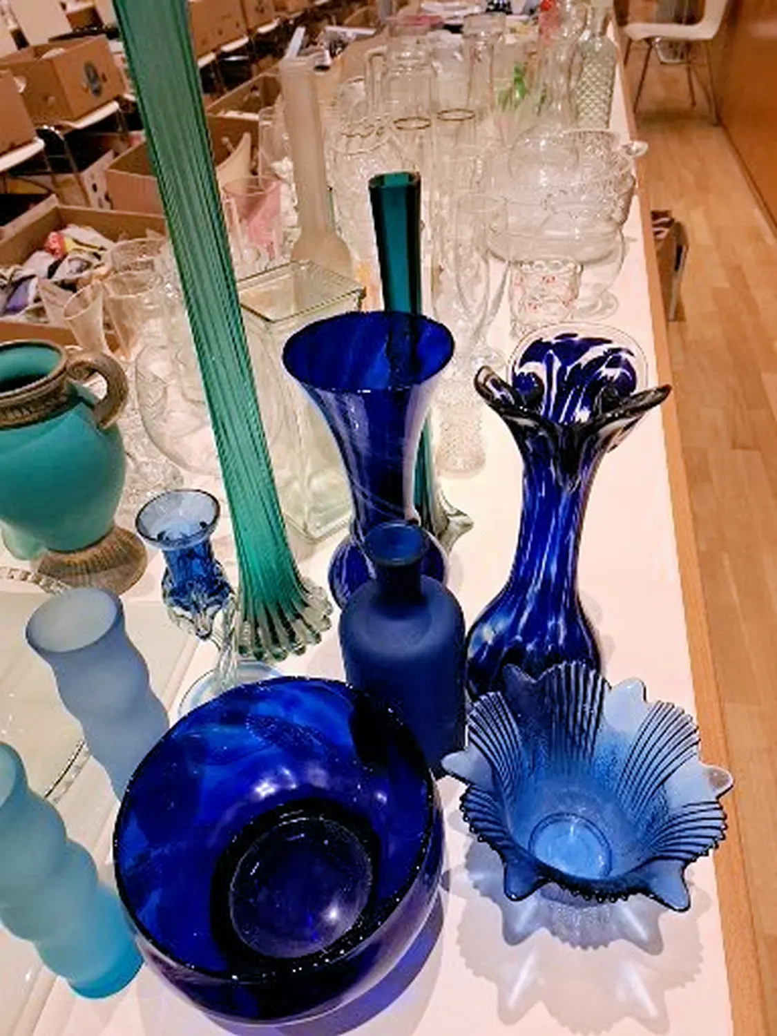 Tierschutz Franziskus - Flohmarkt Glasdekorationsartikel